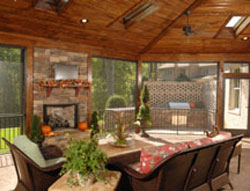 wood patio cover